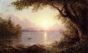 Frederic Edwin Church Landscape in the Adirondacks USA oil painting reproduction